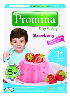 Promina Silky Puding Strawberry Photo